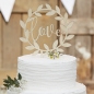 Preview: Cake Topper aus Holz - love